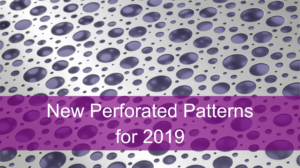 Perforated Aluminium Sheet - Bubble Pattern - Title