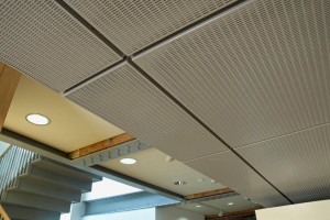perforated aluminium ceiling trays