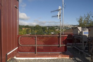 Aluminium balustrade panels